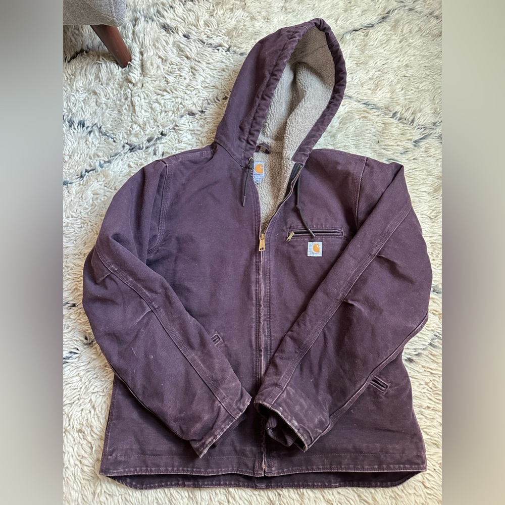 Carhartt Purple Jacket - Sherpa lined
